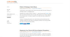 Desktop Screenshot of code.zoia.org